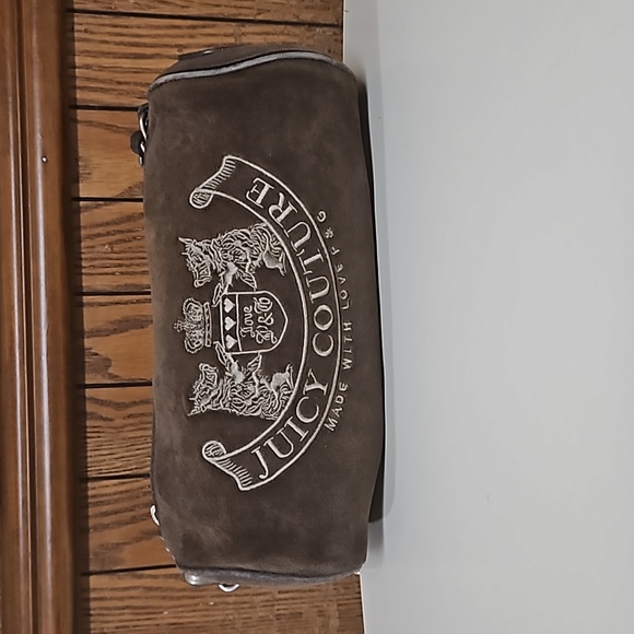 Juicy Couture y2k Vintage Brown Scottie Barrel Bag - Picture 2 of 16